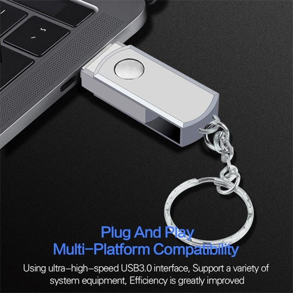 USB 3.0 Pendrive 16TB High Speed Pen Drive Metal Cle Usb Flash Drive  Portable SSD