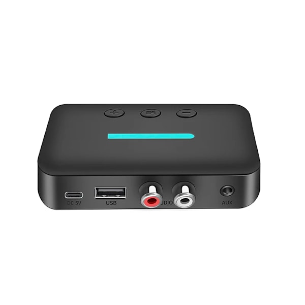 USB Bluetooth 5.3 Lyd Receiver Adapter Trådløs Stereo Musik