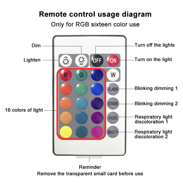 Dynamisk Roterende Vann Rippel Projektor Natt Lys 16 Farger Flame Krystall Lampe