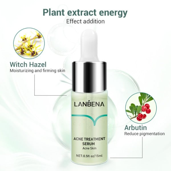 Acne Behandling Serum Återfuktande Närande Torrt Ansiktsvård Firming Shrink Porer Oil Control Multi-effect Skin Essence