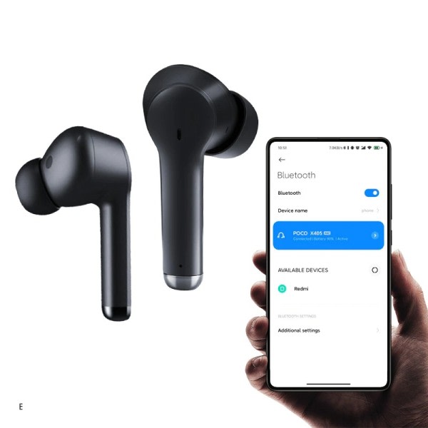 Bluetooth Hörapparat Uppladdningsbart CIC hörapparater Telefon APP Touch Kontroll Anpassning