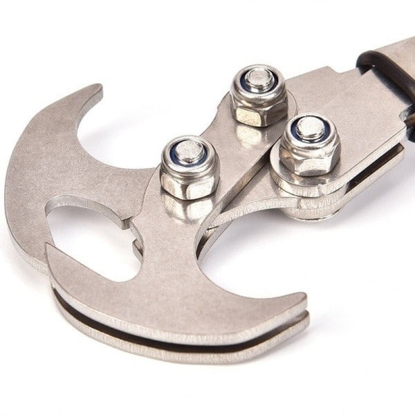 Folding Gravity Grab Krok Utendørs Stenk Klatring Redding Claw Survival Fjellklatring Krok Verktøy