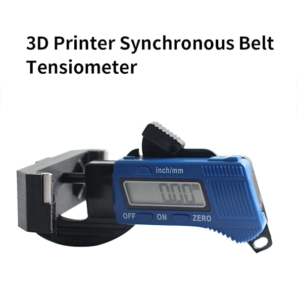 Professionell Elastisk Tensiometer Exakt Synkron Bält Spänning Mätare Tester Detektion Mätning