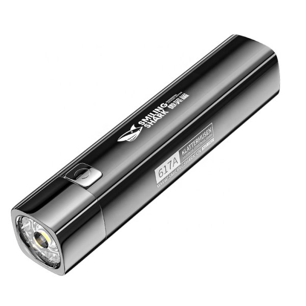 Super Bright LED Lommelykt USB Oppladbar 18650 Batteri Led Lommelykt