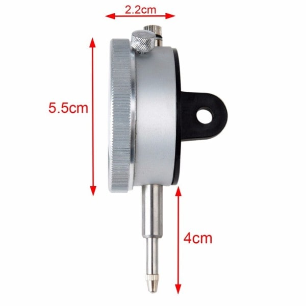 1 stk   Skive   Måler   Indikator   0-10 mm   Mål   Instrument