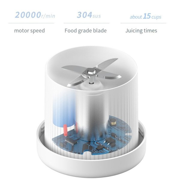 Bærbar elektrisk saftpresser blender usb mini frugt mixere saftpressere
