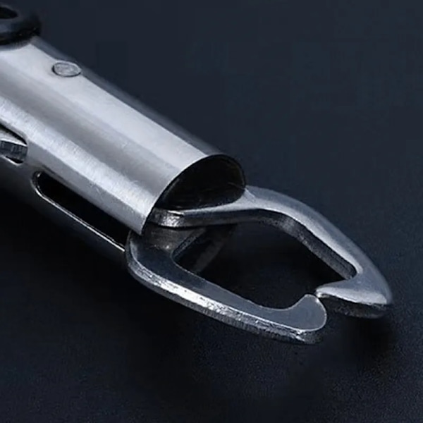 Rustfrit stål Fisk Controller Portable Professional Fish Grip Lip Catcher Folding Tang