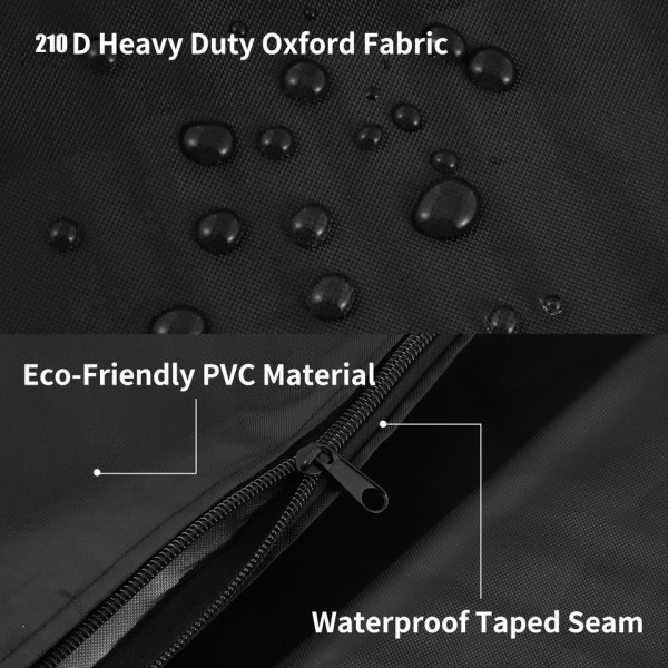 210D vandtæt støv dæksel regnvand tank Oxford klud UV beskyttelse cover