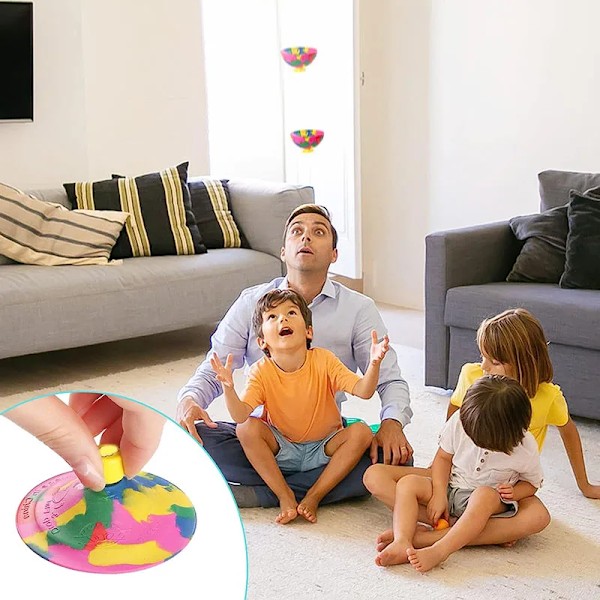 Hip Hop Hopp Halv Side Sprett Ball Anti Stress Fidget Leker