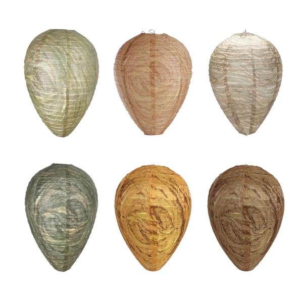 3 stykker Vanntett Hengende Veps Reir Decoy Papir