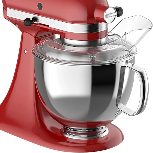Rustfrit stål skål til køkken hjælpemiddel 4,5-5QT vippehoved mixer med hældning skjold