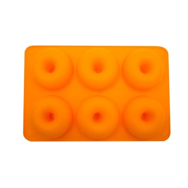 Silikon Donut Mögel Bakning Panna Non-Stick Bakning Konditori Choklad Tårta Dessert Gör-det-själv Dekoration Verktyg