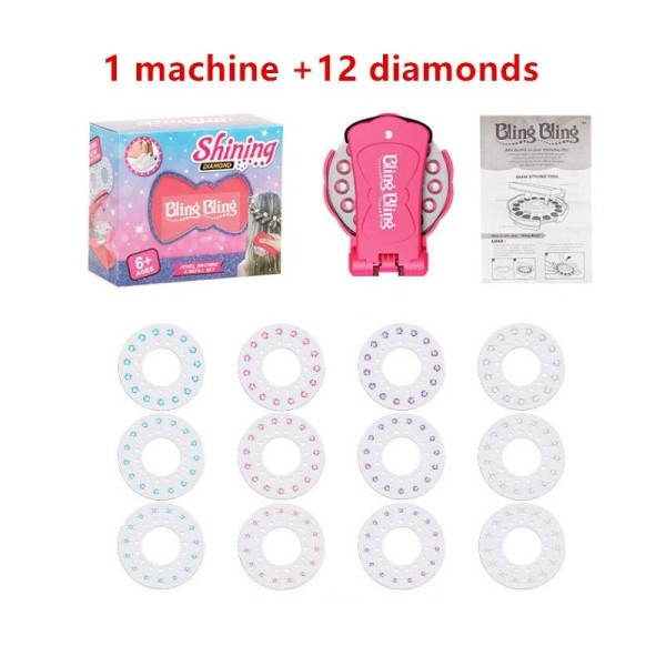 Automatisk Hår Fletning Diamant Ornament Maskin Mode Skønhed Styling Værktøj Tilbehør