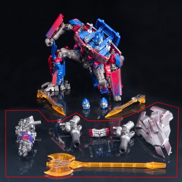 Transformers Optimus Prime Movable Humanoid Robot Figur pynt Utsøkt Boxed Figur Leker