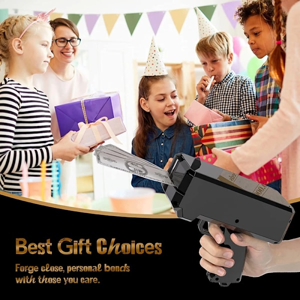 1 set handhållen kontanter shooter för bröllop födelsedag spel filmer bachelor rekvisita fest tillbehör