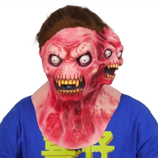 Halloween Skrämmande Mask Terror Alla Ansikte Dödskalle Mask Latex Halloween Skräck Skrämmande Mask