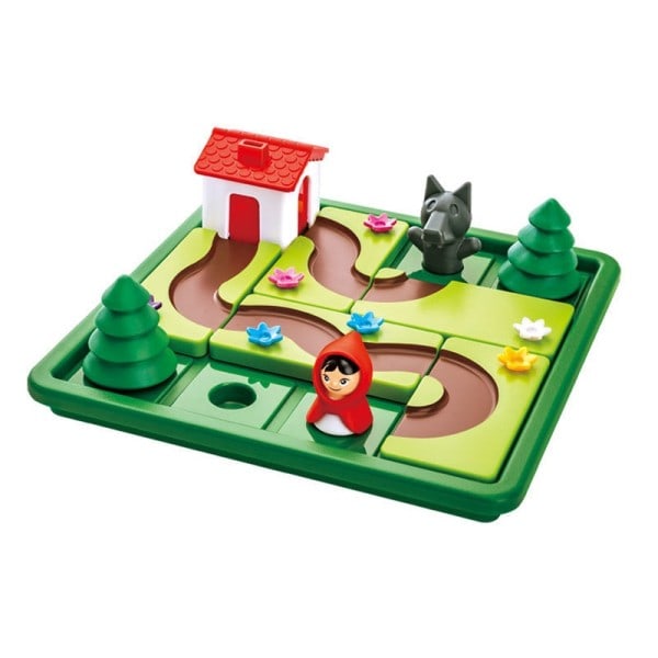 Lille Rød Ridning Hood Smart Hide&Seek Board Spil Med Løsning Skill-Building Pusle