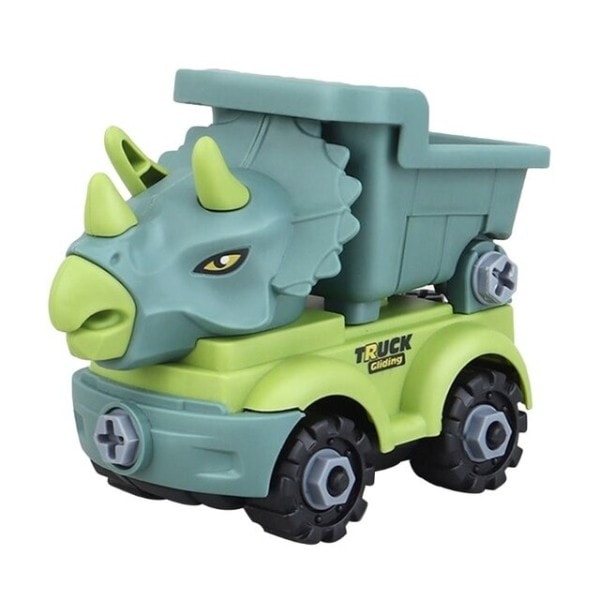 Dinosauruksen tekniikka kuorma-auto voidaan koota ja purkaa