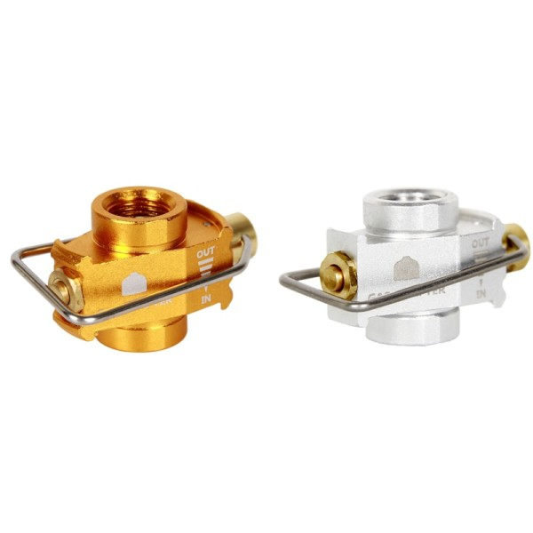 Camping Gas Saver Plus Gas Converter Shifter Täyttö Lattea Säiliö Konversio Adapteri Camping Gas Sovitin venttiili