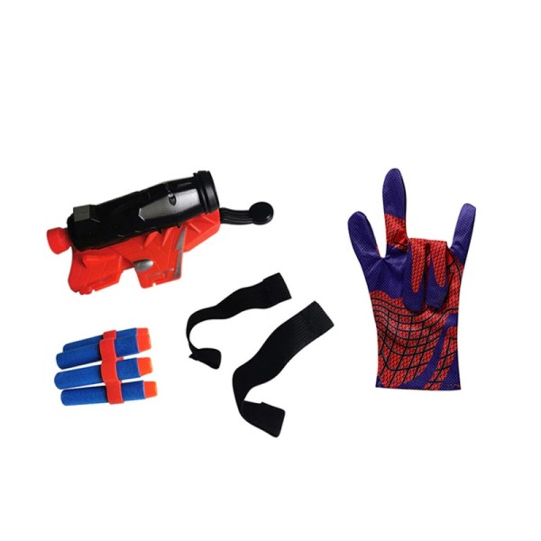Børn Plastic Cosplay Glove Launcher Set Hero Launcher Wrist Legetøj Halloween Sjove Legetøj