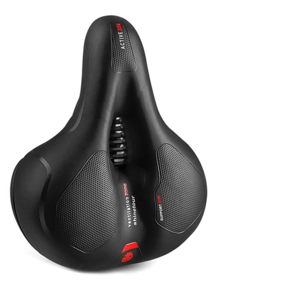 Ontto Hengittävä Pyörä Satula Miehet Naiset MTB Maantie Pyörä Satula Iskunvaimennin Mukava Iso Butt Pyörä Istuin