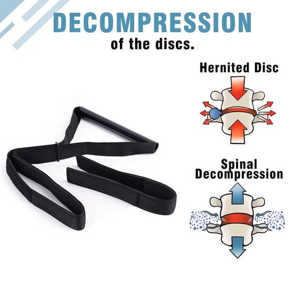 Y-formad Uppdaterad Järn Rör Hals Cervical Traction Bälte Terapi Stretching Dekompression Spinal Korrektion Brace Band