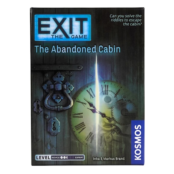 Exit The Abandoned Cabin Exit The Game Card Game A Kosmos Game Kennerspiel Des Jahres Vinner Familievennlig Card
