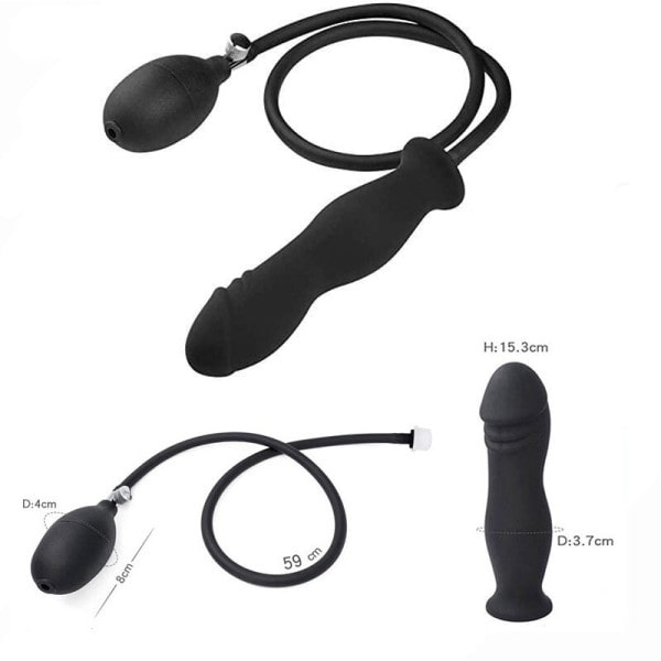Avkoppling Uppblåsbar Verktyg Mini PVC Uppblåsbar lavemang överdimensionerad silikon lavemang lampa
