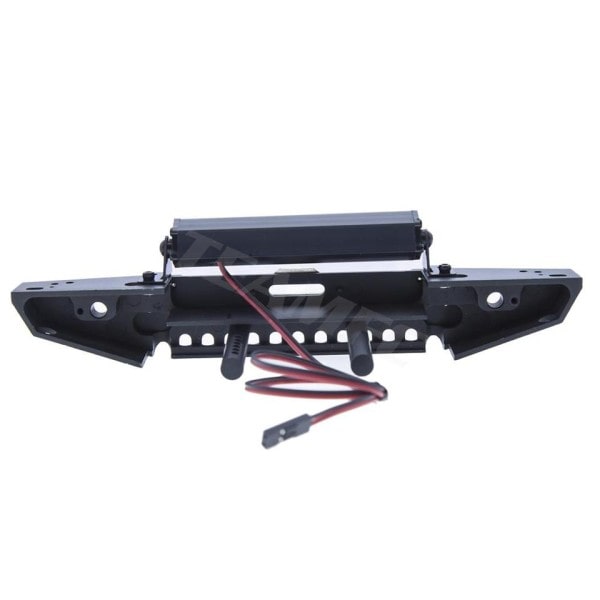 1kpl Säädettävä Metalli Etu puskuri valolla tanko 1/10 RC Ryömiä Trax TRX4 Defenderille