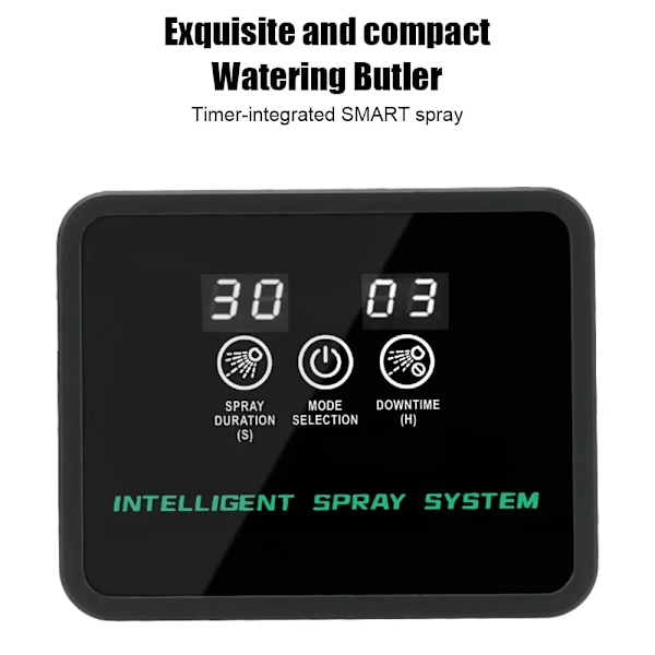 Professionell automatisk vattning system trädgård växt spruta elektronisk timer touch skärm spray bevattning system kit