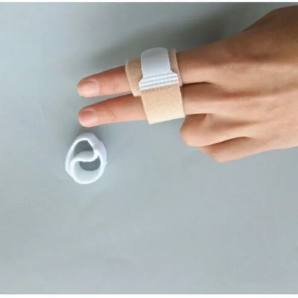2 Styks Åndbar Separator Manicure Hallux Valgus Splint Bøjle Tå Separator Finger Straightener