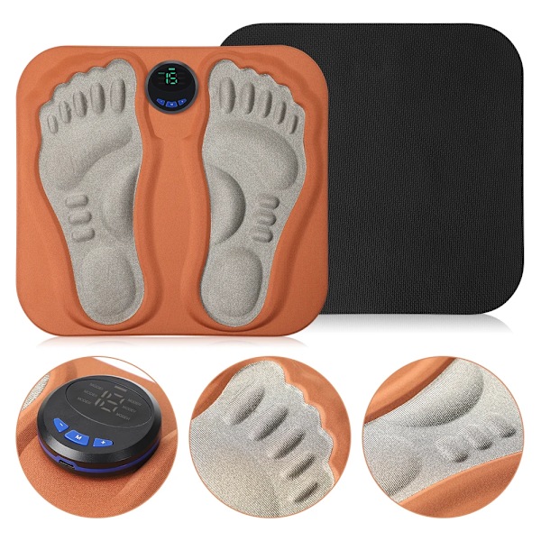 Smart 3D Fot Massage Pad Fötter Massager Relax Muskler Smal Ben Laddningsbar Fot Pad