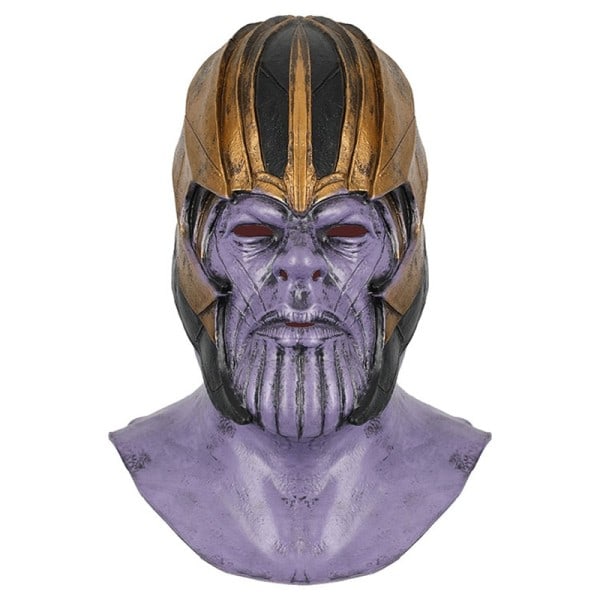 Thanos Latex naamio Halloween Aikuiset Cosplay asu