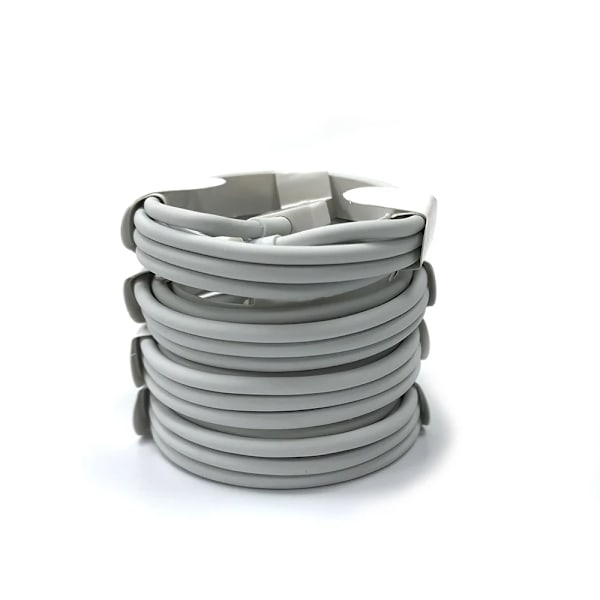100 styck USB kabel För kabel Xs max Xr X 8 7 6 plus 6s 5 se laddning kablar mobil telefon laddare sladd