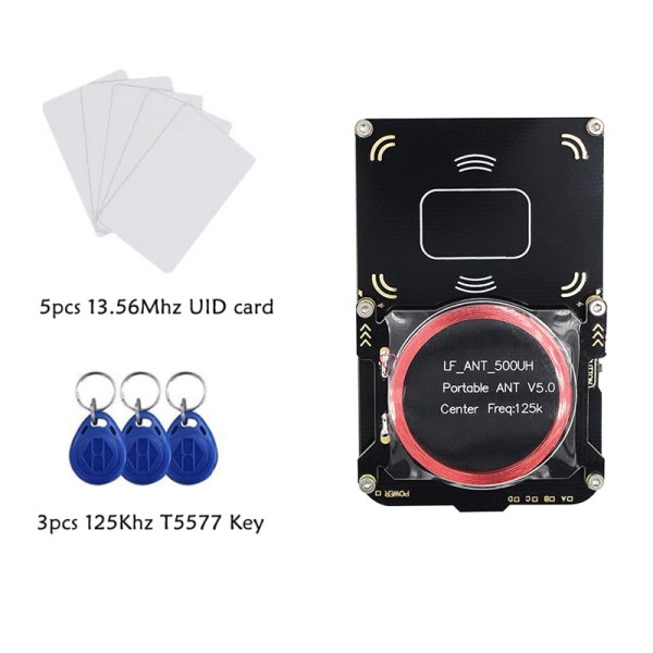 Smart Card Reader 2 Usb Suit Kits Kopiator 512m Minne Detektering Cracker Nfc Key Duplikator