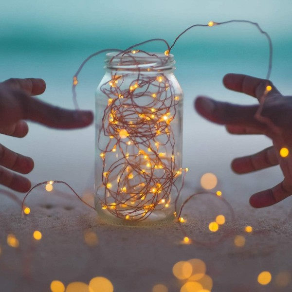 Aurinko LED Ulkona Valot String Puutarha Keiju Valot Vedenpitävä Joulu Seppele Piha Sisustus loma valaistus