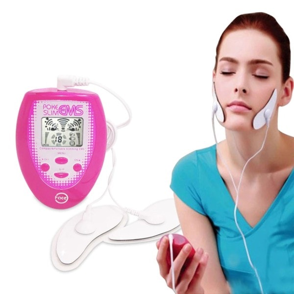 Ansigtsløftning maskine ansigtsbehandling muskelstimulator V ansigt slankende motionist EMS massager