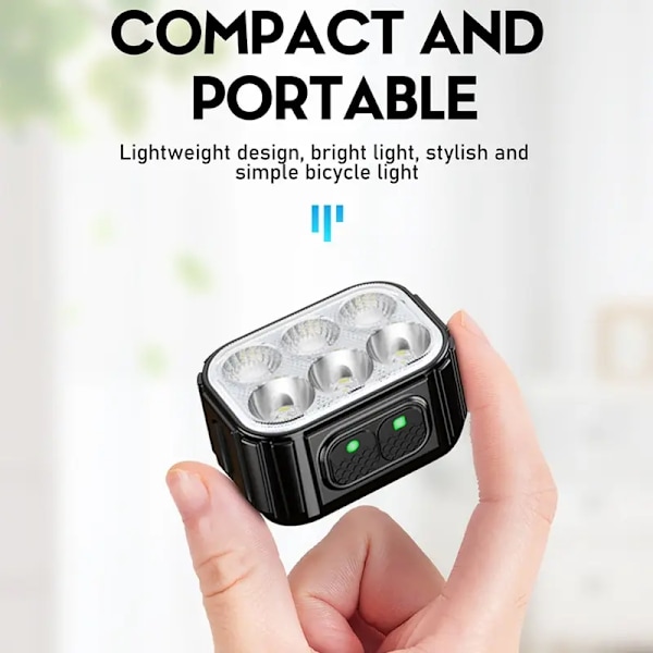 2 kpl polkupyörä Q6 valo setti pyörä LED etu taka valot USB lataus MTB maantie pyörä kohovalo lamppu pyöräily valo