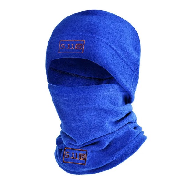 Tactical Military Fleece Hatt & Scarf Set Thermal Head Cover Vinter Cykling Monte Neck Protector