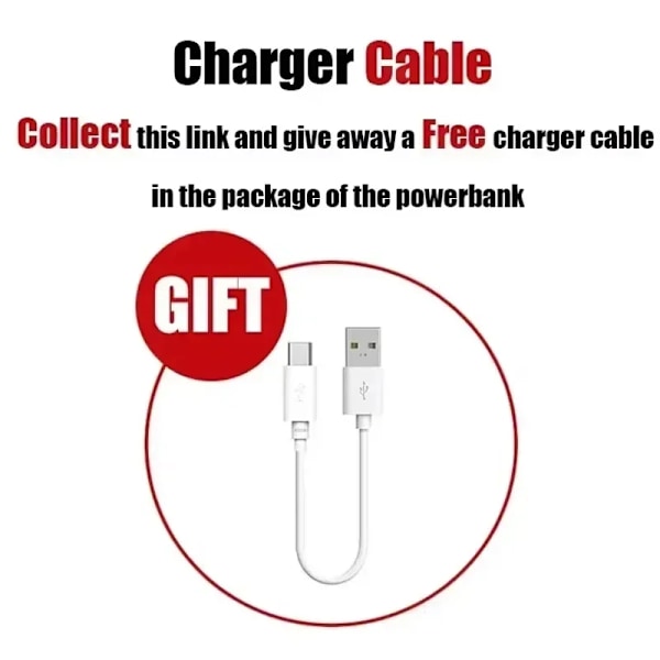 120W 200000mAh Hög Kapacitet PowerBank Super Snabb