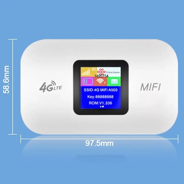 4G Lte reititin Langaton Wifi Kannettava Mini Outdoor Hotspot Pocket Mifi 150mbps Sim kortti paikka toistin 3000mah