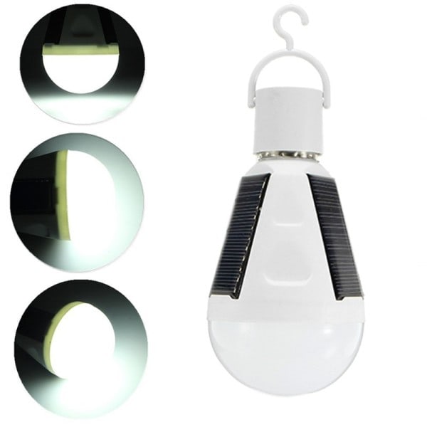 E27 Aurinkoenergia Valot Led polttimo Riippuva Led Aurinko lamppu