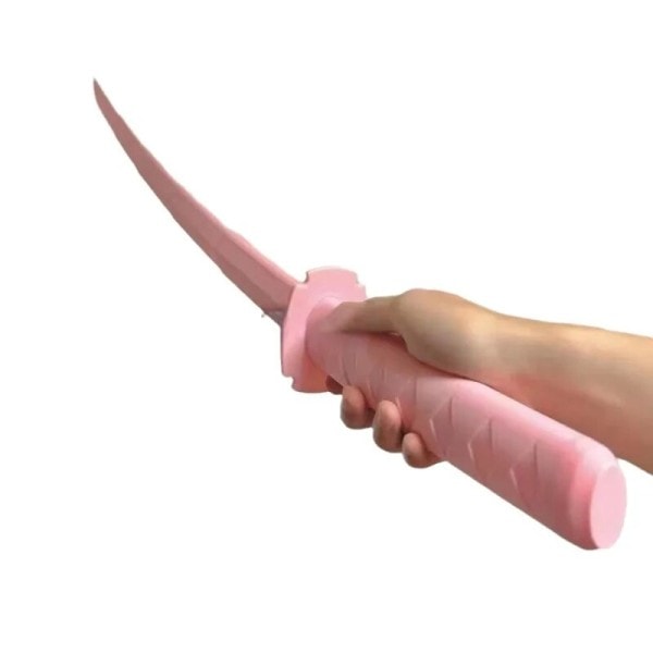 3D Gravity Trækbar Samurai Kniv Rollespil Våben Model Legetøj Gravity Dekompression Legetøj