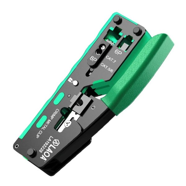 Nettverk kabel tang nettverk verktøy krymping tang palmestørrelse nettverk tang multifunksjonell wire stripper