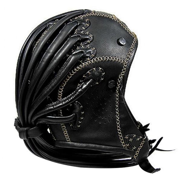 Vävning flätor hemskt monster latex hjälm huvudbonader kostym