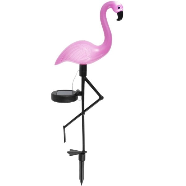3 STK Flamingo Solar Lys IP55 Vandtæt LED Pink Flamingo Stake Lys Landskab Jord Lampe