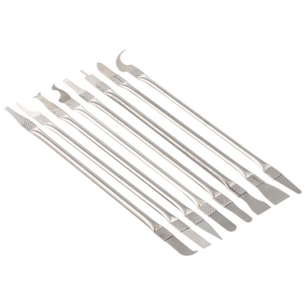 8 I 1 Telefon Reparation Verktyg Set Demontering Klingar Metall Remover Hand Verktyg