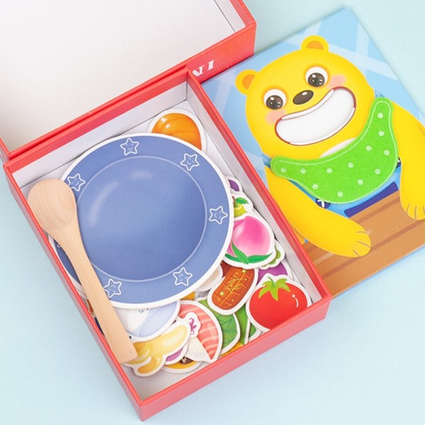 Simulaatio leikki koti ruokinta peli vanhempi lapsi vuorovaikutus Montessori lelut lapset varhais lapsuus opetus lelut