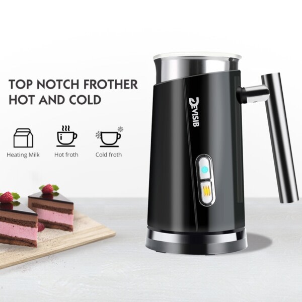 Melk skummer 3 i 1 Elektrisk Steamer