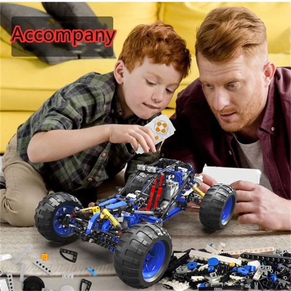 Elektrisk Byggeklodser Bil Teknisk RC off-road racing lastbil APP programmering fjernbetjening køretøj